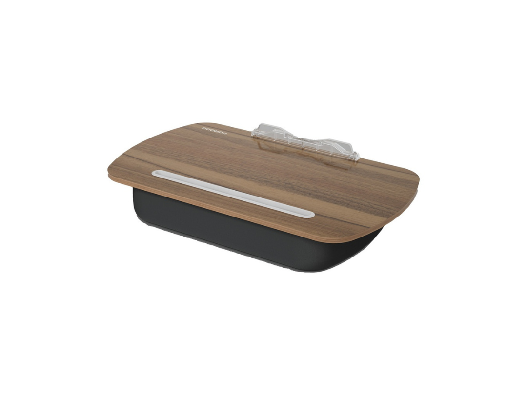 Porodo Lifestyle Laptop Stand with Pillow Base - Grey | Qatar Porodo Lifestyle Laptop Stand with Pillow Base - Grey | Qatar